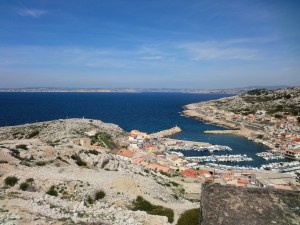 The village of Les Goudes, Marseilles
