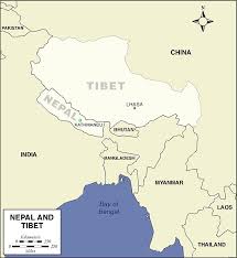Tibet map