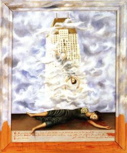 Suicide of Dorothy Hale by Frida Kahlo  Source : Wikipedia