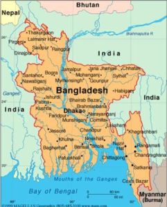 bangladesh map
