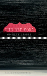 le canapé rouge the red sofa michèle Lesbre