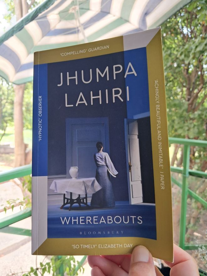Jhumpa Lahiri autofiction Whereabouts set in Rome Italy