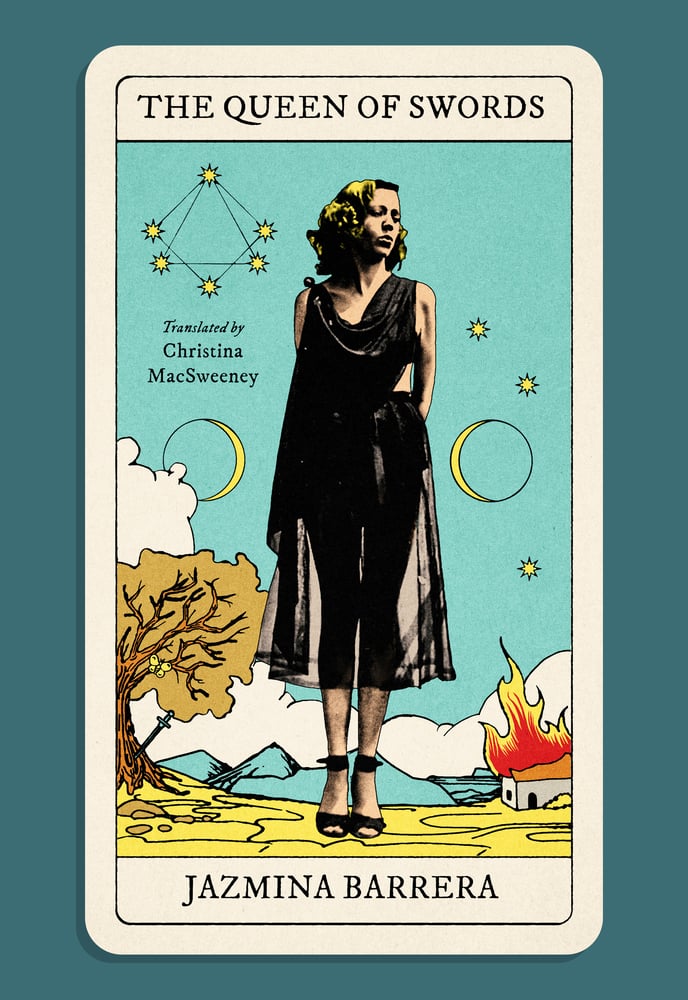 The Queen of Swords by Jazmina Barrera translated by Christina MacSweeney a portrait of a woman that also serves as an alternative history of Mexico City winner of 2025 Cercador Prize and Longlist, National Book Awards 2025 for Translated Literature