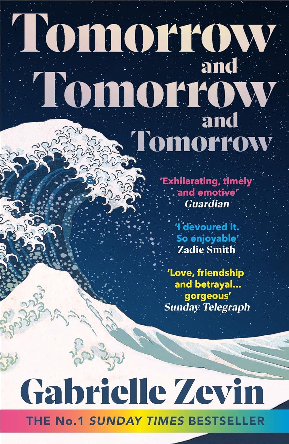 video gaming novel, popular fiction, bookcover Tomorrow and Tomorrow